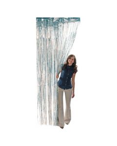 Silver Foil Fringe Curtain