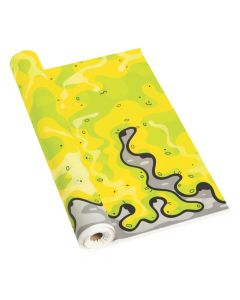 Slime Print Plastic Tablecloth Roll