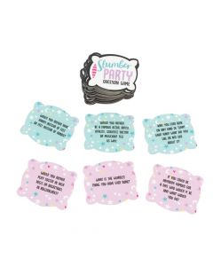 Slumber Party Questions Game