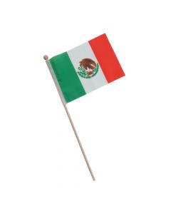 Small Mexican Flags - 6" x 4