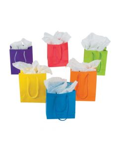 Small Neon Gift Bags