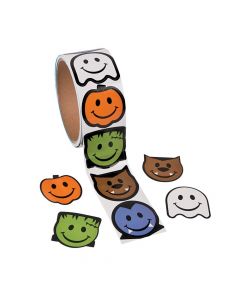 Smile Face Monster Stickers