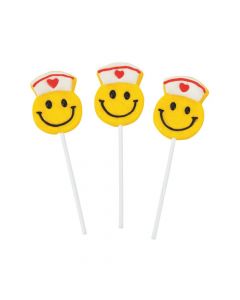Smile Face Nurse Lollipops
