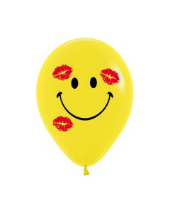 Smile & Kisses Latex Balloons
