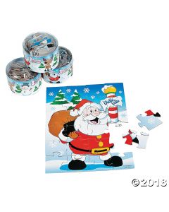 Snow Buddies Christmas Puzzles