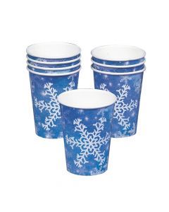 Snowflake Paper Cups