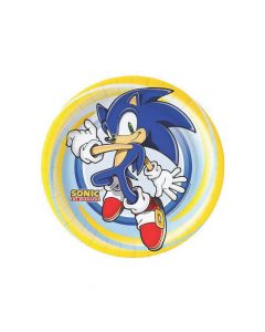 Sonic the Hedgehog Paper Dinner Plates - 8 CT.