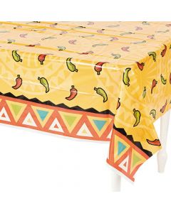 Southwest Chilies Plastic Tablecloth