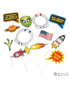Space Photo Stick Props