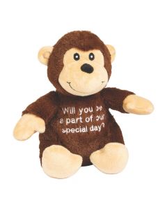Special Day Stuffed Wedding Monkey