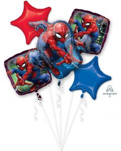 Spiderman Animated Balloon Bouquet