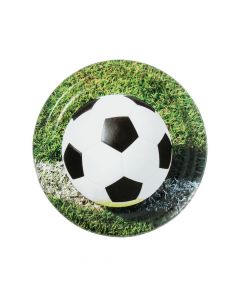 Sports Fanatic Soccer Dinner Paper Plates