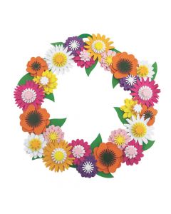 Spring Flower Wreath Craft Kit