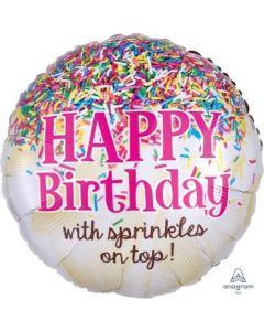 Sprinkles on Top Birthday Balloon
