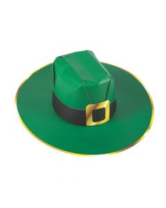 St. Patrick's Day Cardstock Cowboy Hats