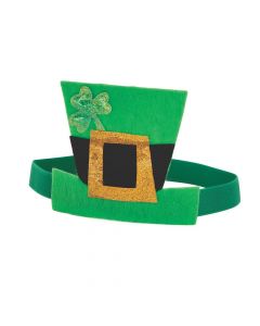 St. Patrick’s Day Elastic Back Top Hat