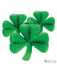 St. Patrick's Day Hanging Clovers