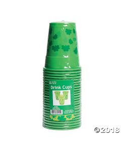 ST. Patricks Day Plastic Cups