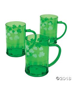 ST. Patricks Day Plastic Mugs