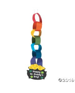 St. Patrick's Day Rainbow Paper Chain Craft Kit