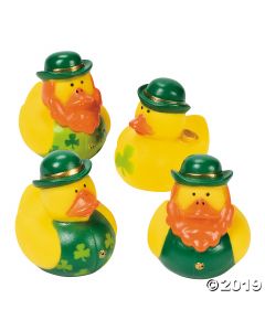 St. Patrick's Day Rubber Duckies