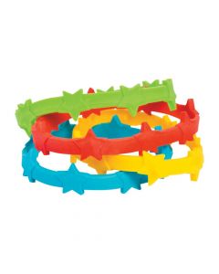 Star Pop-Out Silicone Bracelets
