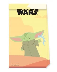Star Wars the Mandalorian Paper Party Bags