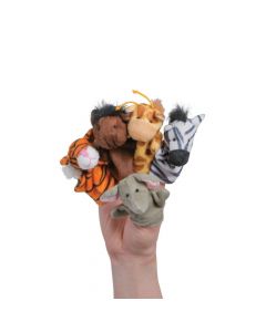 Stuffed Animal Finger Puppets