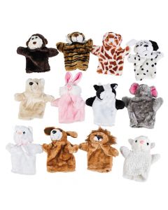 Stuffed Animal Hand Puppets