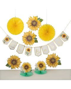 Sunflower Baby Shower Decorating Kit