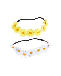 Sunflower and Daisy Flower Crowns