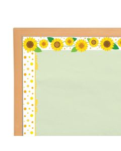 Sunflower Double-Sided Bulletin Board Borders
