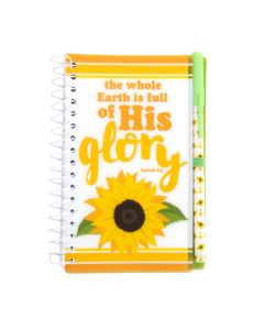 Sunflower Spiral Notebooks with Pen - 12 Pc.