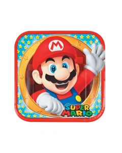 Super Mario Brothers Paper Dinner Plates
