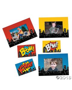 Superhero Magnetic Picture Frames