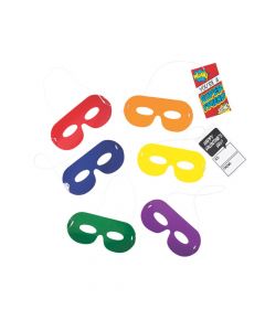 Superhero Mask Giveaways with Valentine's Day Card