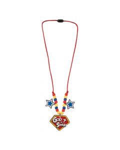 Superhero VBS Beaded Necklace Craft Kit