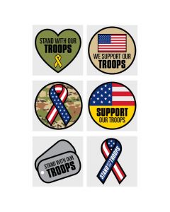 Support Our Troops Temporary Tattoos
