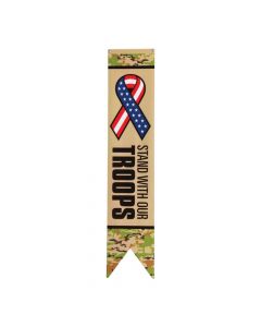 Support Our Troops Wall Pennants