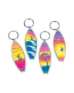 Surfboard Keychains