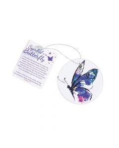 Symbol of the Butterfly Ornaments with Card