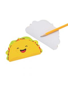 Taco-Shaped Notepads