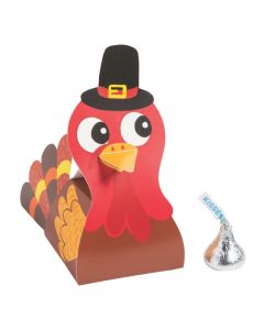 Thanksgiving Friends Turkey Favor Boxes