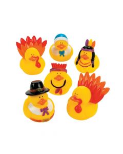 Thanksgiving Rubber Duckies