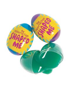 The Resurrection Shaped Me Putty-Filled Eggs