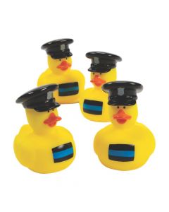 Thin Blue Line Rubber Duckies