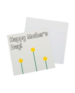 Thumbprint Mother's Day Card Craft Kit