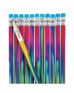 Tie-Dyed Pencils