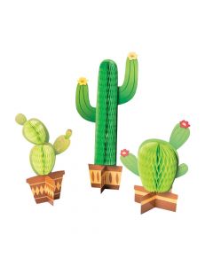 Tissue Cactus Centerpieces