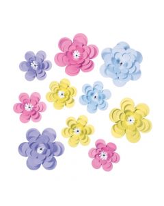 Tissue Paper Assorted Pastel Flowers Party D�cor